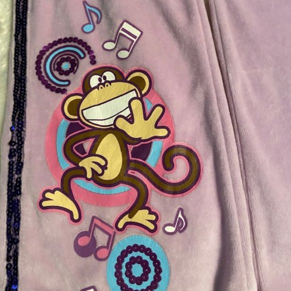 Bobby Jack Velour Pants Girls Size 10/12 NWT - Picture 3 of 11